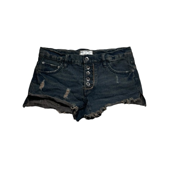 Free People Cut Off Shorts - Picture 1 of 4